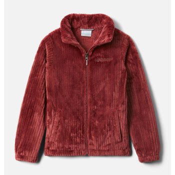 Columbia Jas Meisjes, Fire Side Sherpa Rood, 73DANVUTS